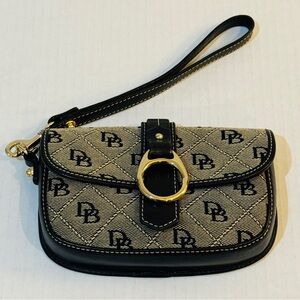 Dooney and Bourke Signature Wristlet Bag